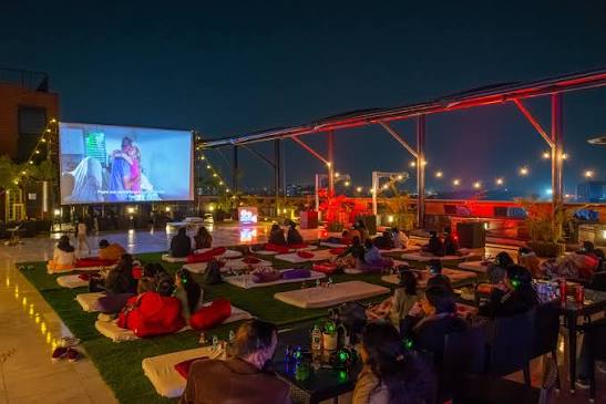 Outdoor movie theater